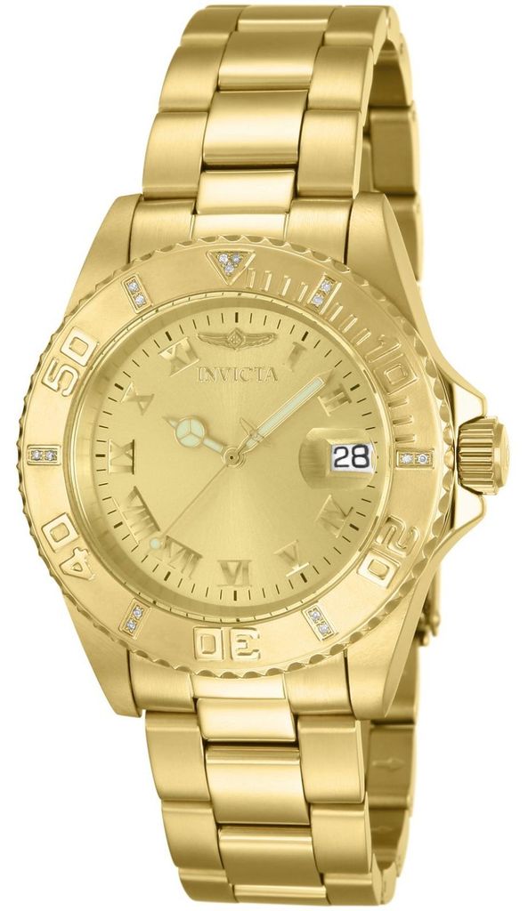 Invicta Pro Diver 12820 Damenuhr - Quarzwerk - Edelstahl Produktbild 