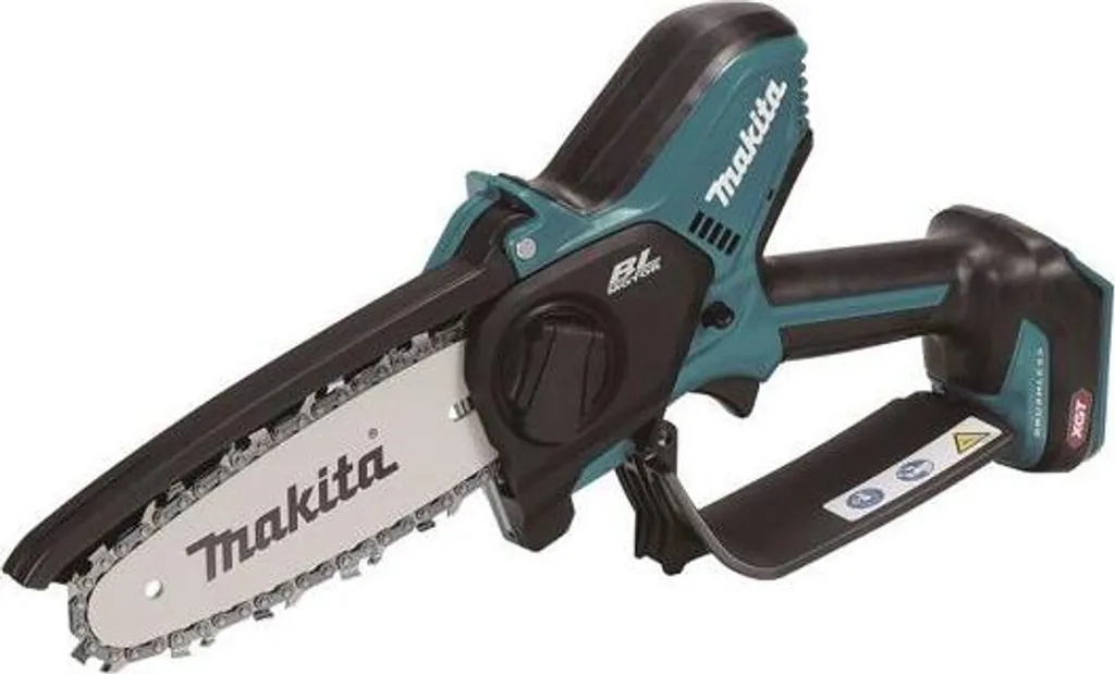 Tronçonneuse d'élagage Makita 15cm 40V idéale pour taille de jardin