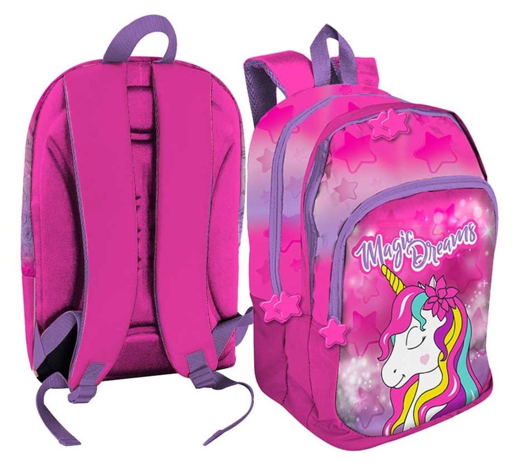 Unicorn Rucksack Bunter Schultasche für Kinder im Produktbild 