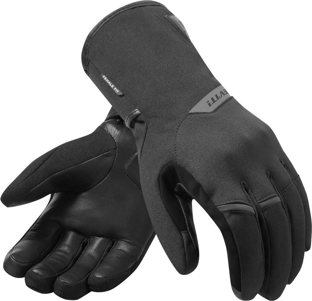 Gants Revit Chevak Femme Noir XL : Étanchéité Gore-Tex et Cuir Souple