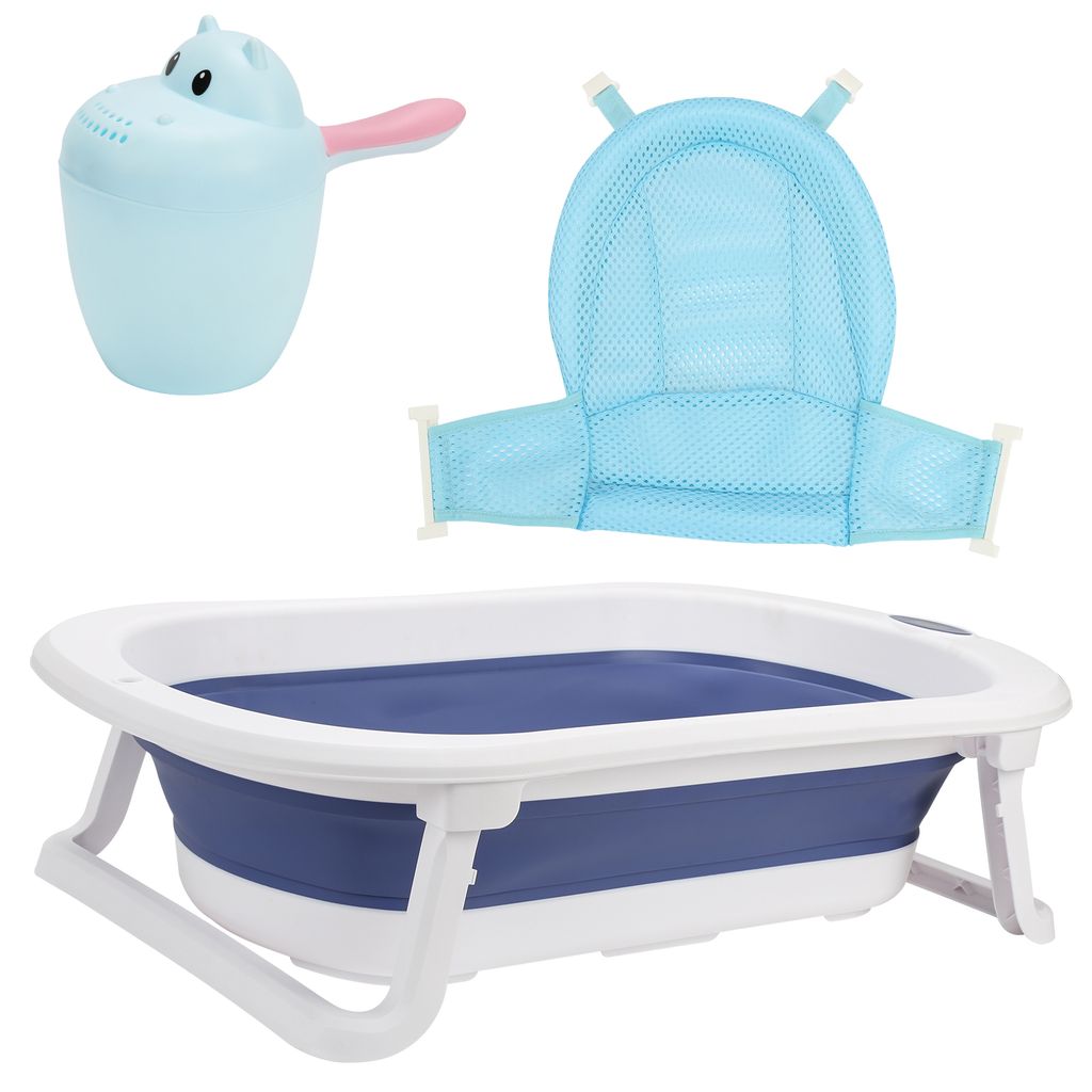 Tragbare aufblasbare Baby-Badewanne für Dusche Kleinkind-Reise-Bad 0-3Jahre fr 
