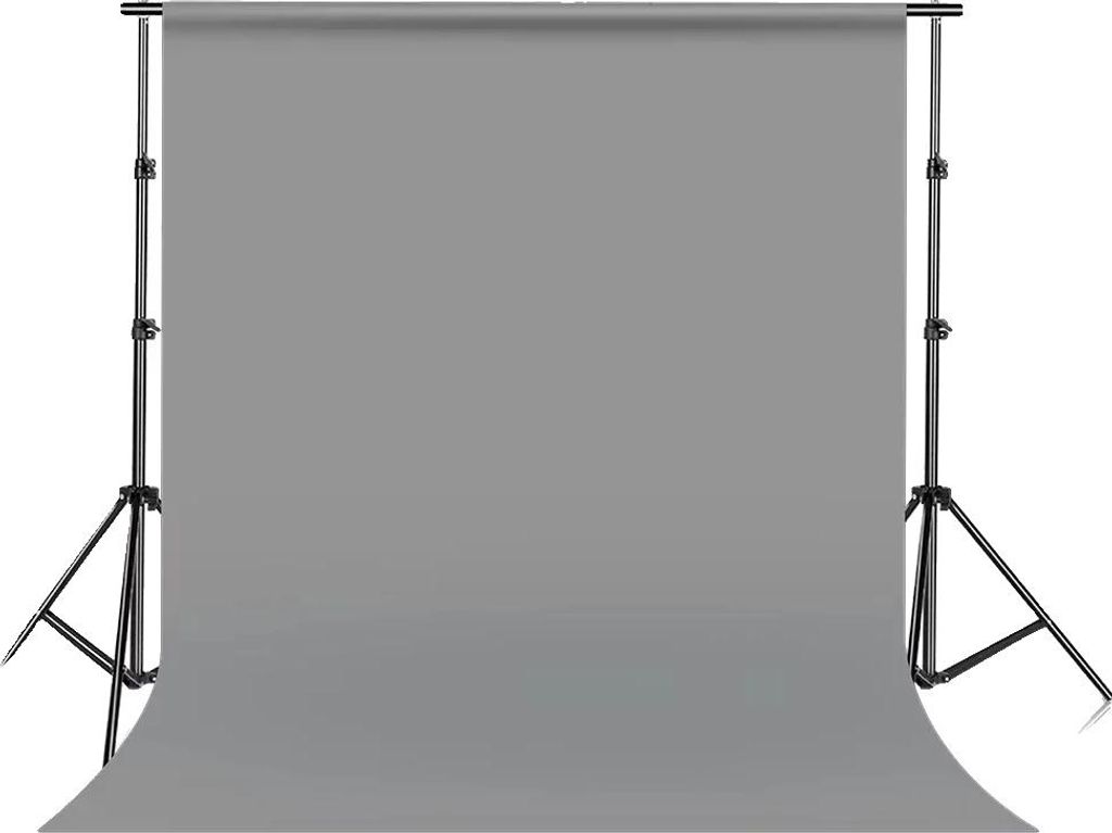 Fotografie Hintergrundständer Set, verstellbare Querstrebe, langlebige Aluminiumlegierung, Verstellbares Grau, 2000X3000