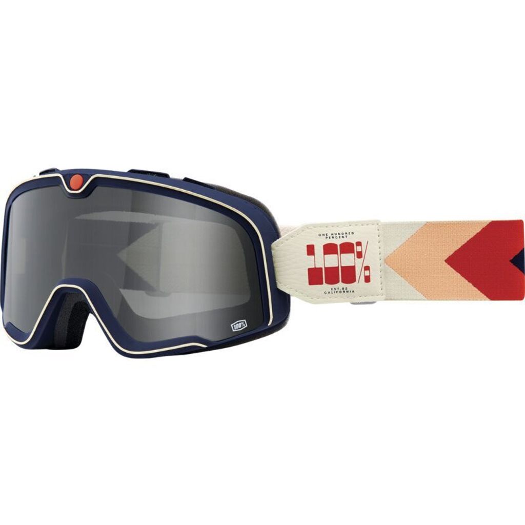 gogle 100percent Barstow Offroad Black Smoke Black Smoke Zdjęcie produktu 