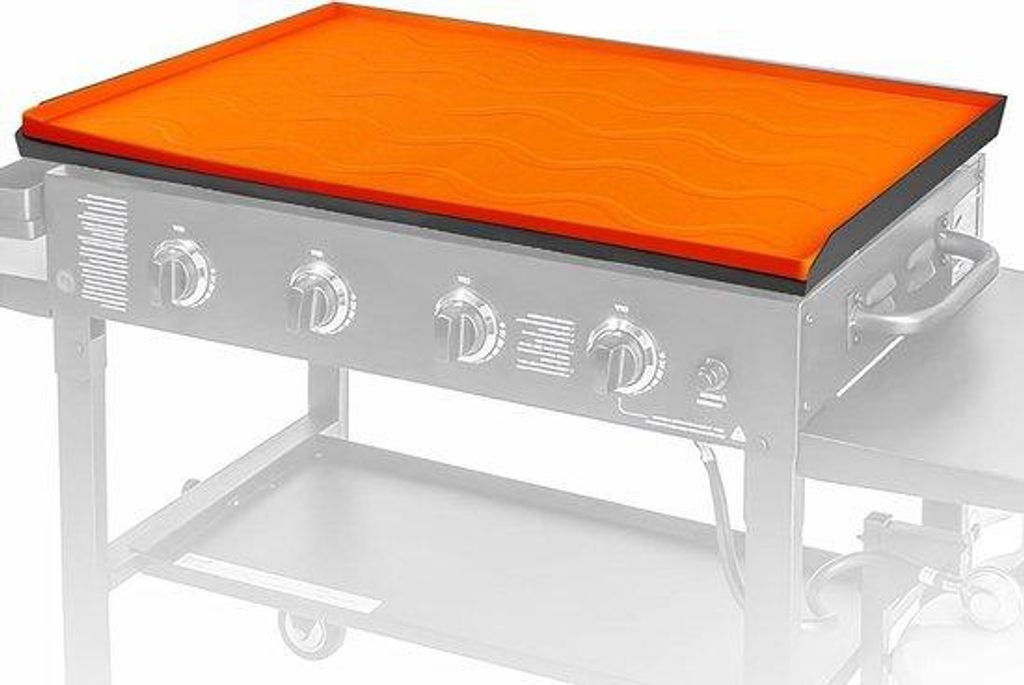 Schwere Grillmat 28 Zoll Orange Schutzmatte BBQ