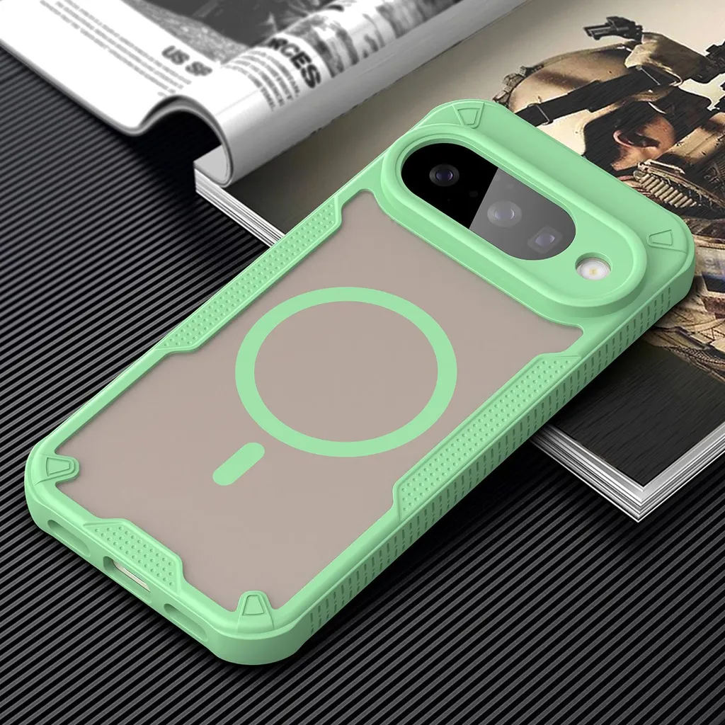 Per Google Pixel 6A Custodia Sottile Anello Armatura Urto