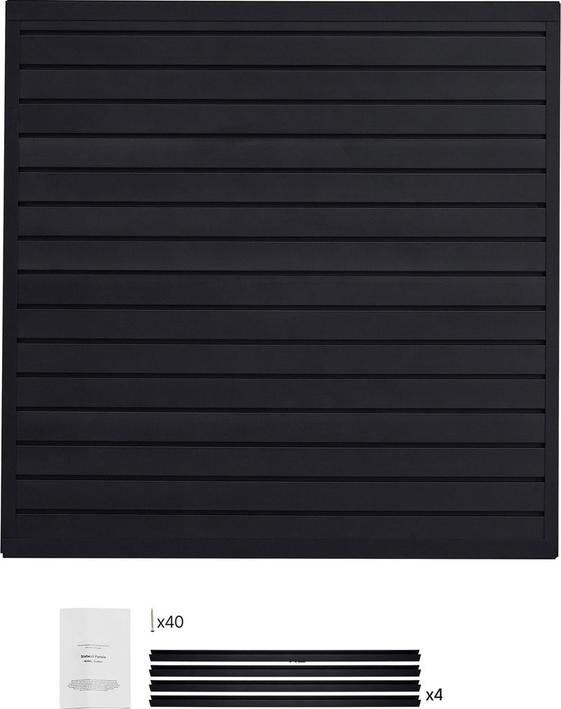 SucceBuy Lamellenwandverkleidung, 1,2 x 1,2 m, PVC, Produktbild 