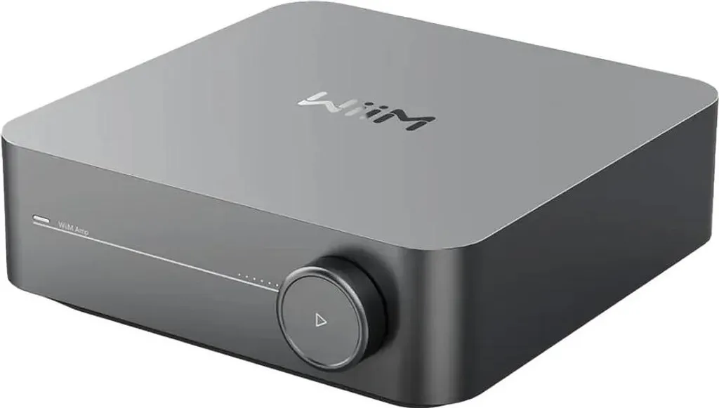 Amplificateur Connecté WiiM Amp Streamer Audio Haute Résolution Gris