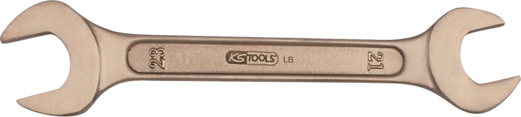 KS TOOLS Doppelmaulschlüssel 963.0047 Aluminium-Bronze (Nicht-Eisen-Legierung) 210g