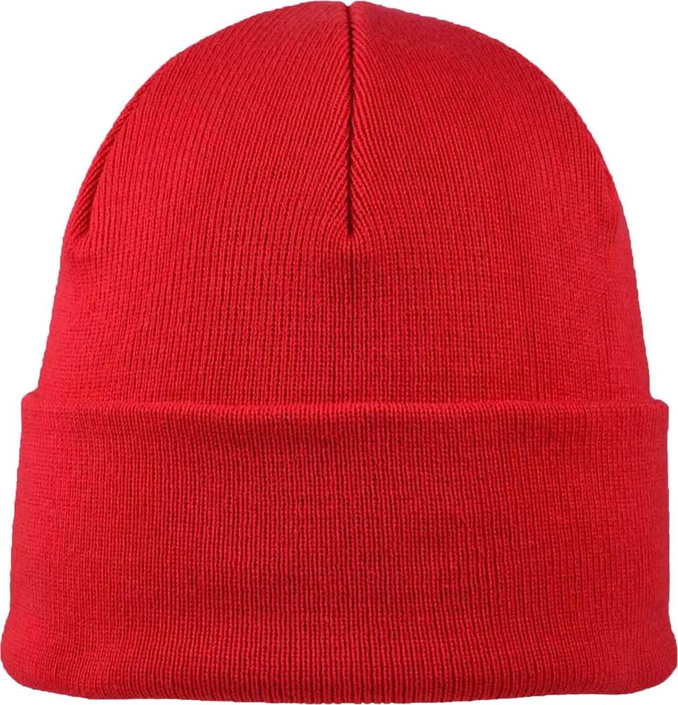 FRIESEN Friesennerz Uni Beanie "Schelmijack & Olmibert" aus 100% Wolle (Wolle) - Wollmütze Strickmütze in Rot