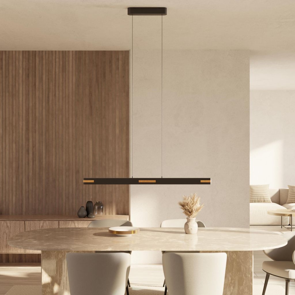 LUMIÈRE Design Lampada a Sospensione 'Rodos' 120cm LED Immagine del prodotto 