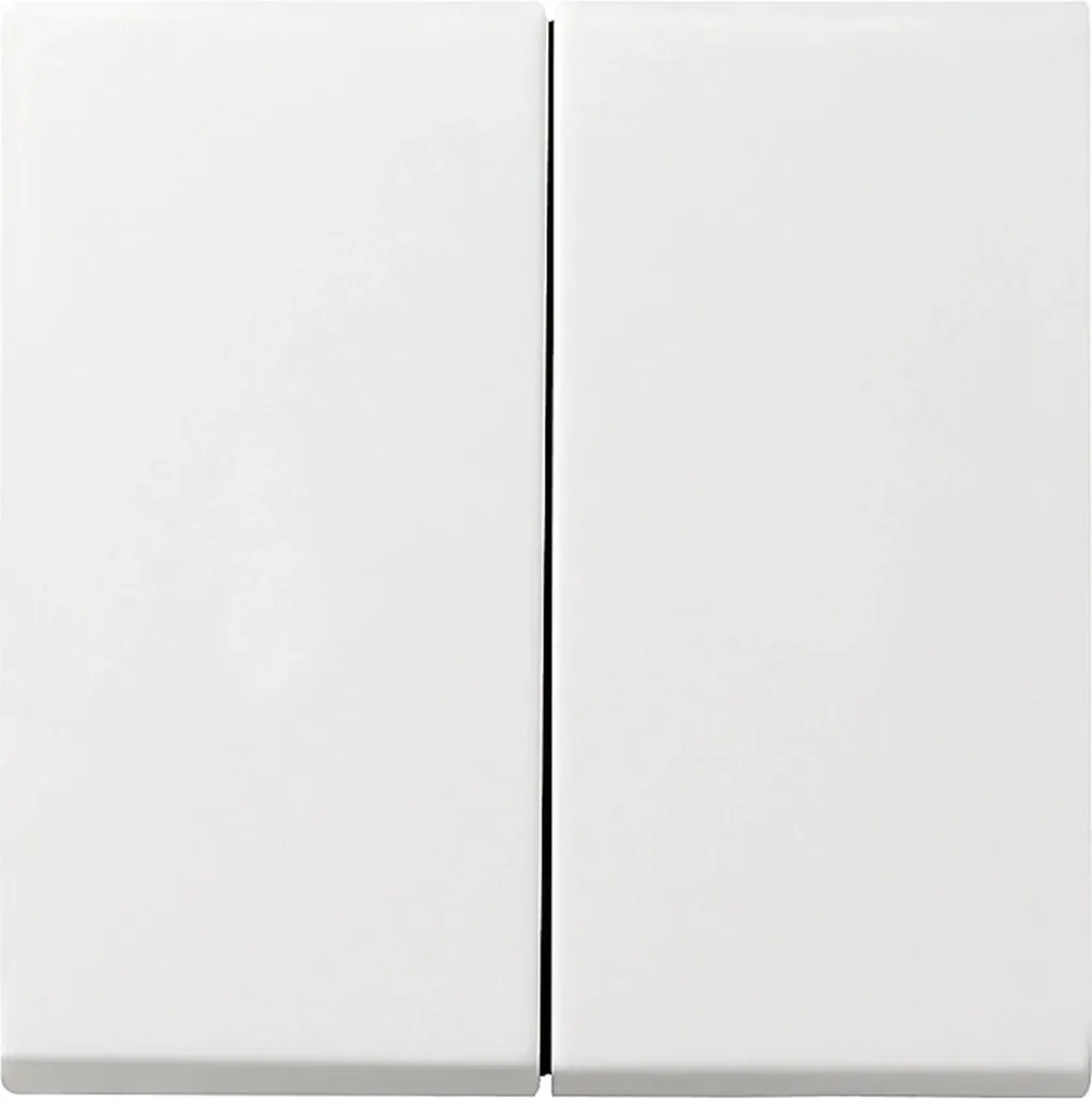 Bascule Gira Double Blanc Pur Mat Système 55 - Finition Haute Qualité