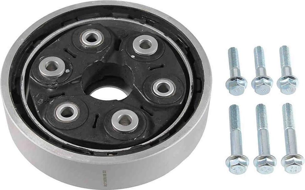 Gelenk Gelenkwelle Gelenkscheibe Ø 96 mm Gummi/Metall METZGER für u.a. AUDI A3