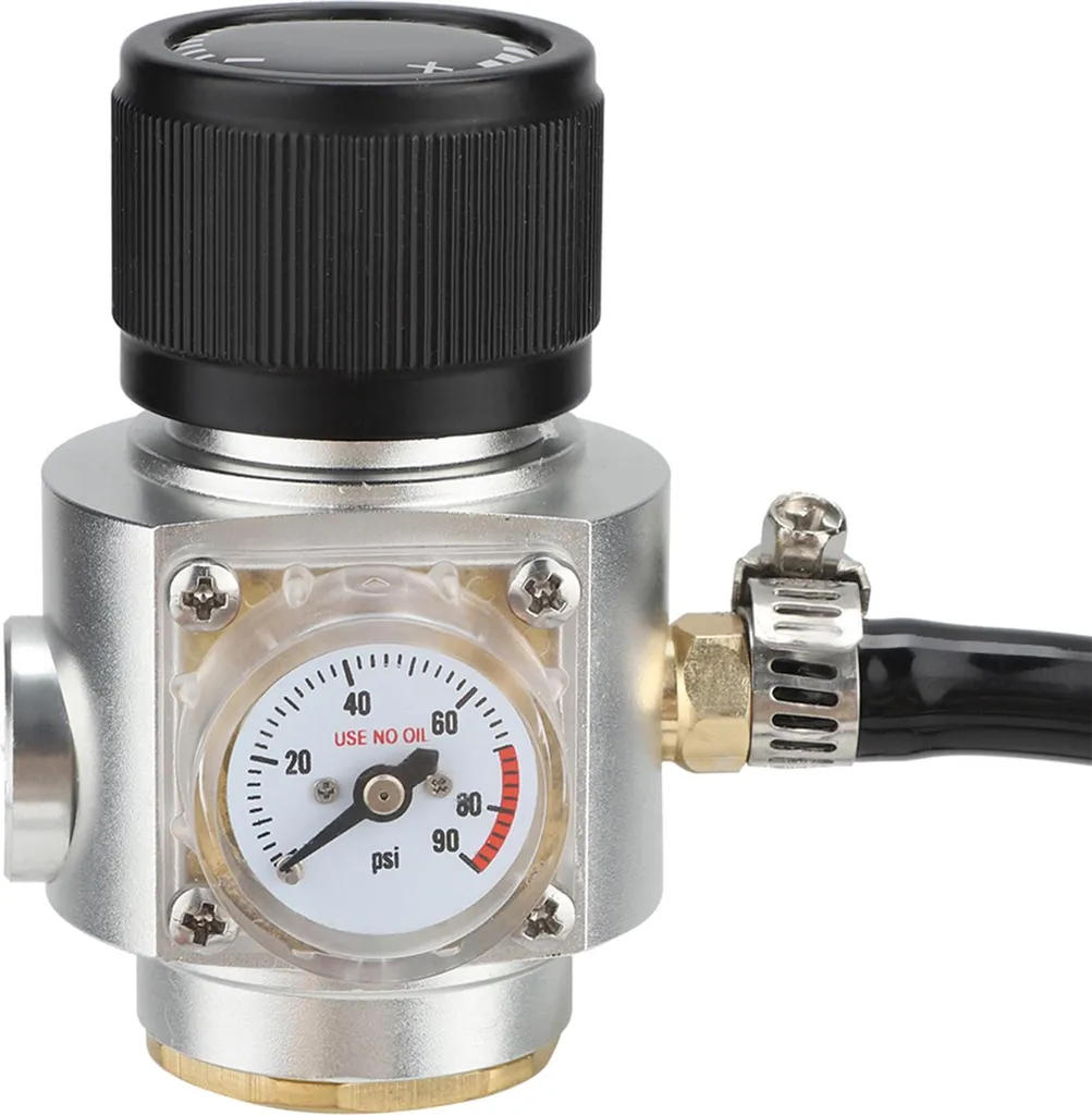 Régulateur de pression CO2 avec manomètre et kit de connexion 5/16in - 7