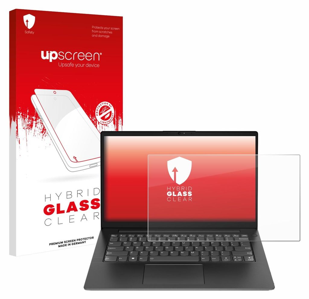 upscreen Schutzglas für Lenovo V14 Gen 4 Schutzfolie Panzer Folie Glas Display Schutz klar