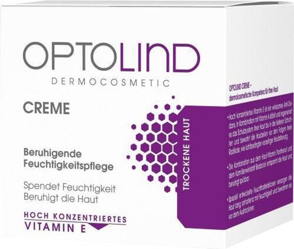 OPTOLIND beruhigende Feuchtigkeitspflege, 50 ml Creme