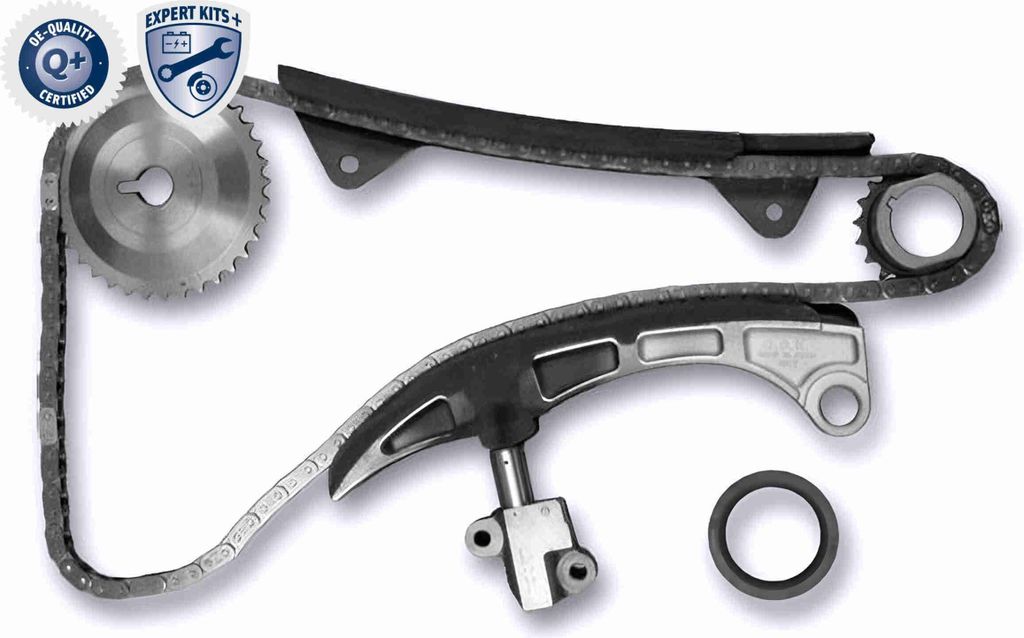 ACKOJA A70-10004 Steuerkettensatz Steuerkette für TOYOTA Yaris Schrägheck (P9) passend für PEUGEOT 107 Schrägheck (PM, PN) für CITROËN C1 (PM...