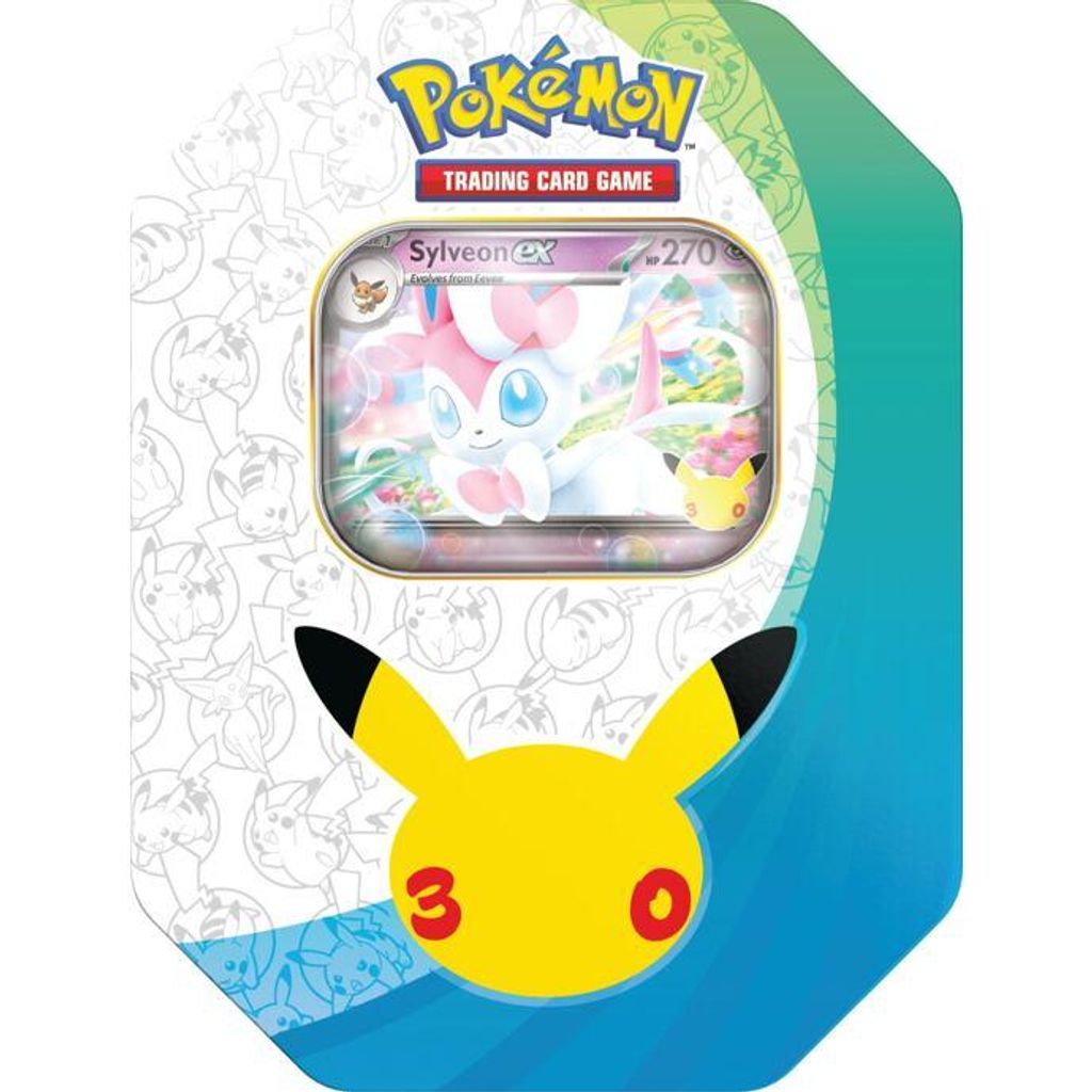 Asmodee Pokémon Tin ex 30th (2), Kartenspiel, Produktbild 