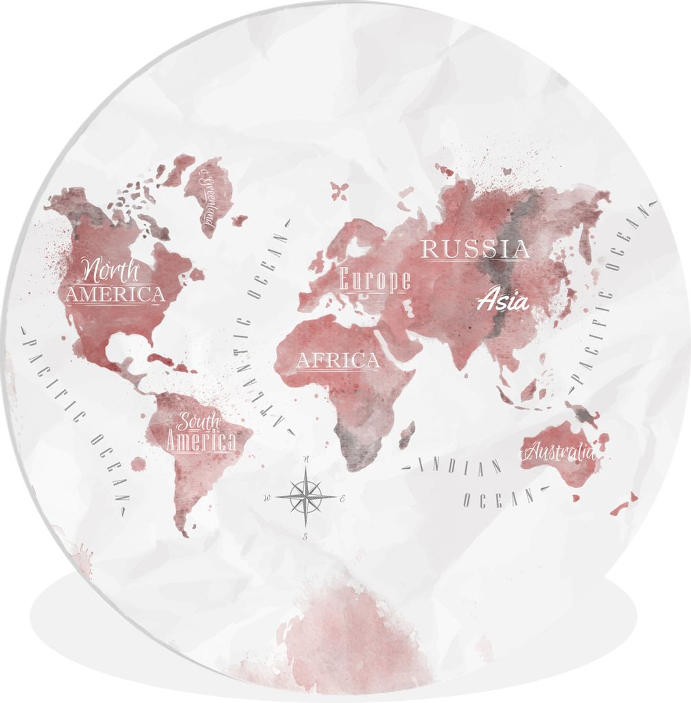 MuchoWow - Schlafzimmer - Bilder - Der Kreis - Kunst für die Wohnung - Plastik - Kunstdruck - Wandbild