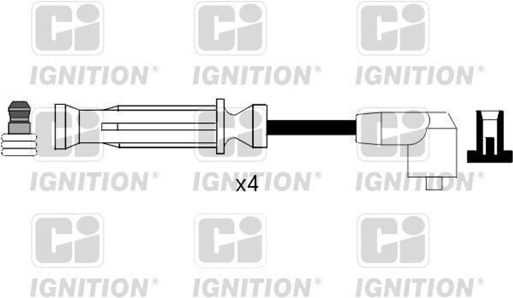 QUINTON HAZELL XC978 Zündkabelsatz Zündleitungssatz für ROVER 800 (XS) 800 Hatchback (XS)