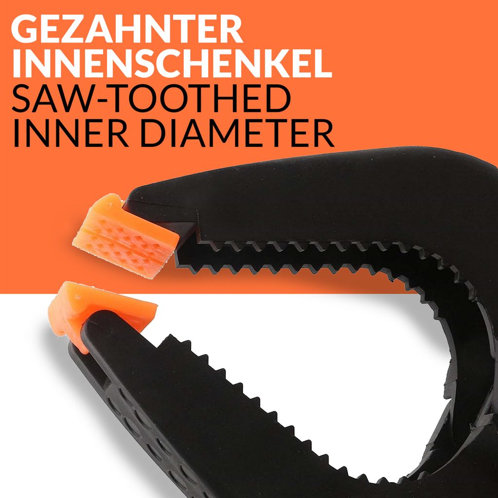 5x Einhandzwinge Schraubzwinge 100mm Leimzwinge Schnellspannzwinge