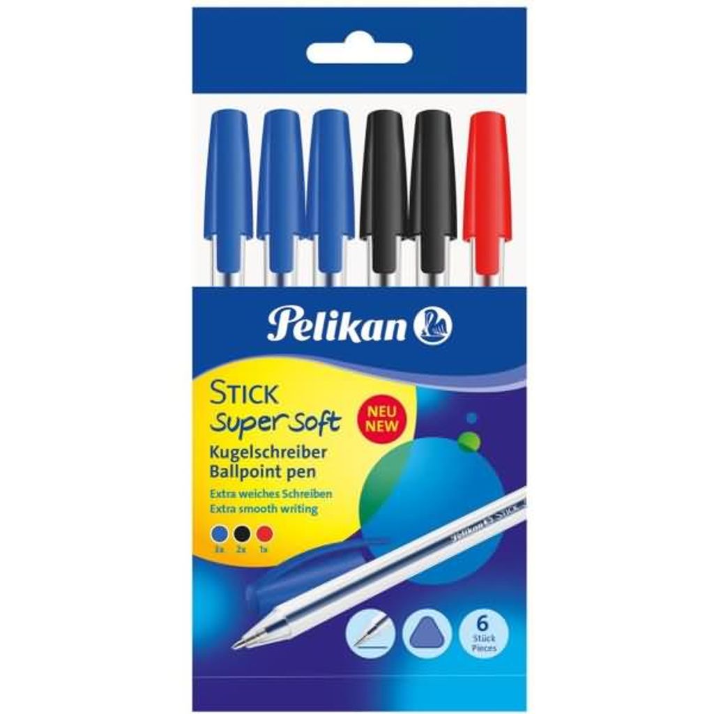 Pelikan Kugelschreiber Stick – Klassischer Stift In Rot Für Büro & Alltag