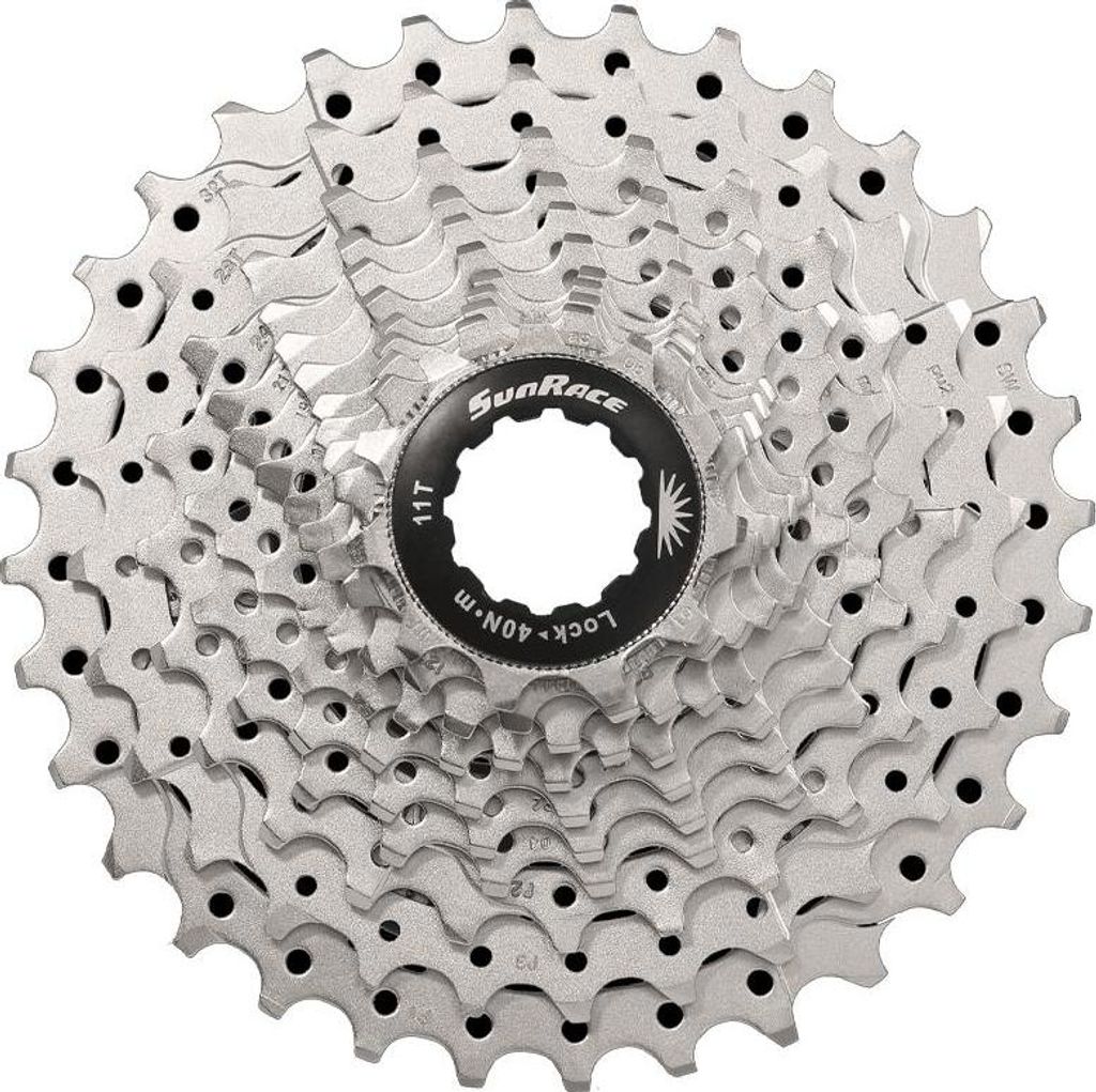 SunRace CSRS3 11s Kassette 11-28z, Road Sram/ Shimano silber