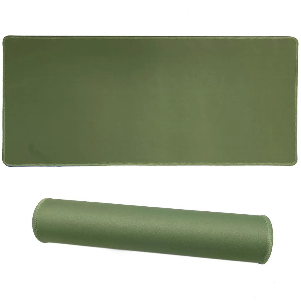 Tapis de souris pour gaming et bureau avec revêtement antidérapant vert