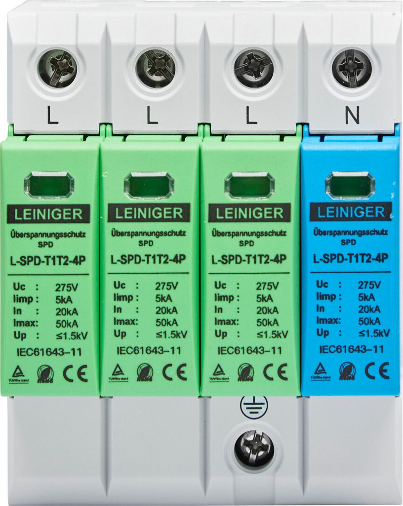 Überspannungsschutz 420V 4P - 40kA Für PV Anlagen Und Elektroinstallation