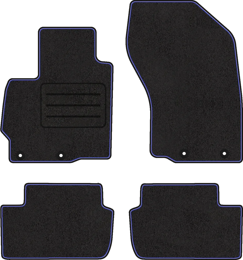 Tappeti in Velluto per Mitsubishi ASX - Edizione Premium 4 Pezzi - 2