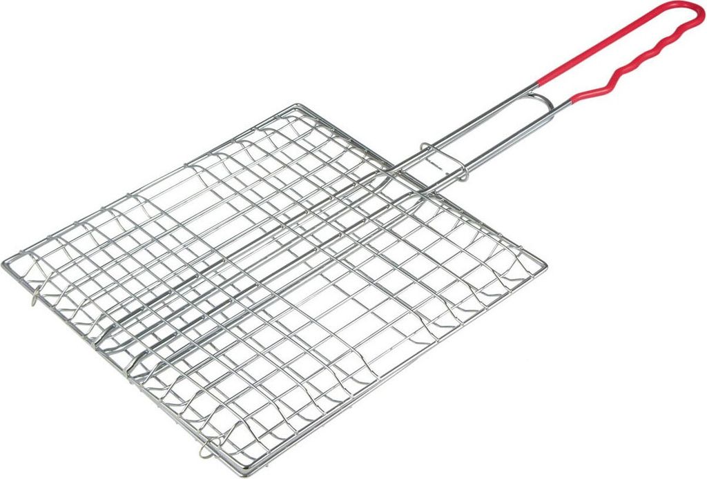 Grillbräter, verchromt, rechteckige Form Produktbild 