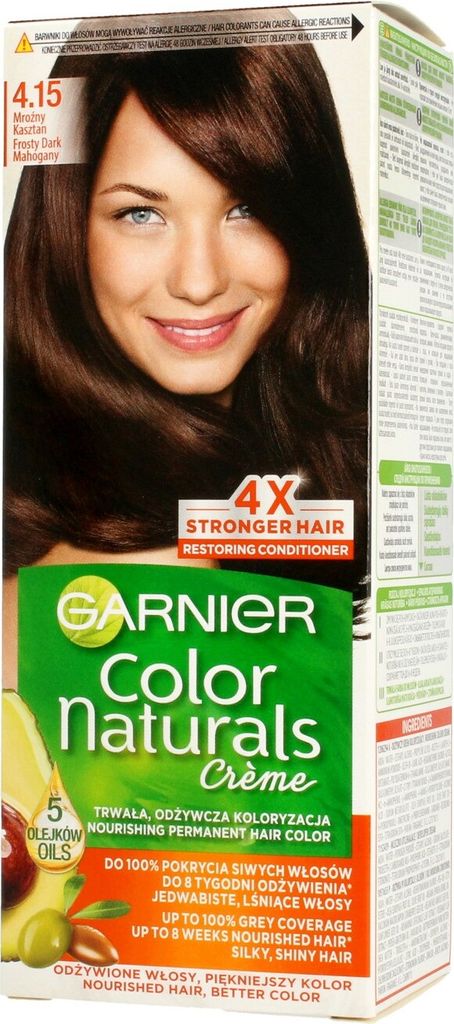 GARNIER Color Naturals Haarfarbe 4.15 Frostige Kastanie