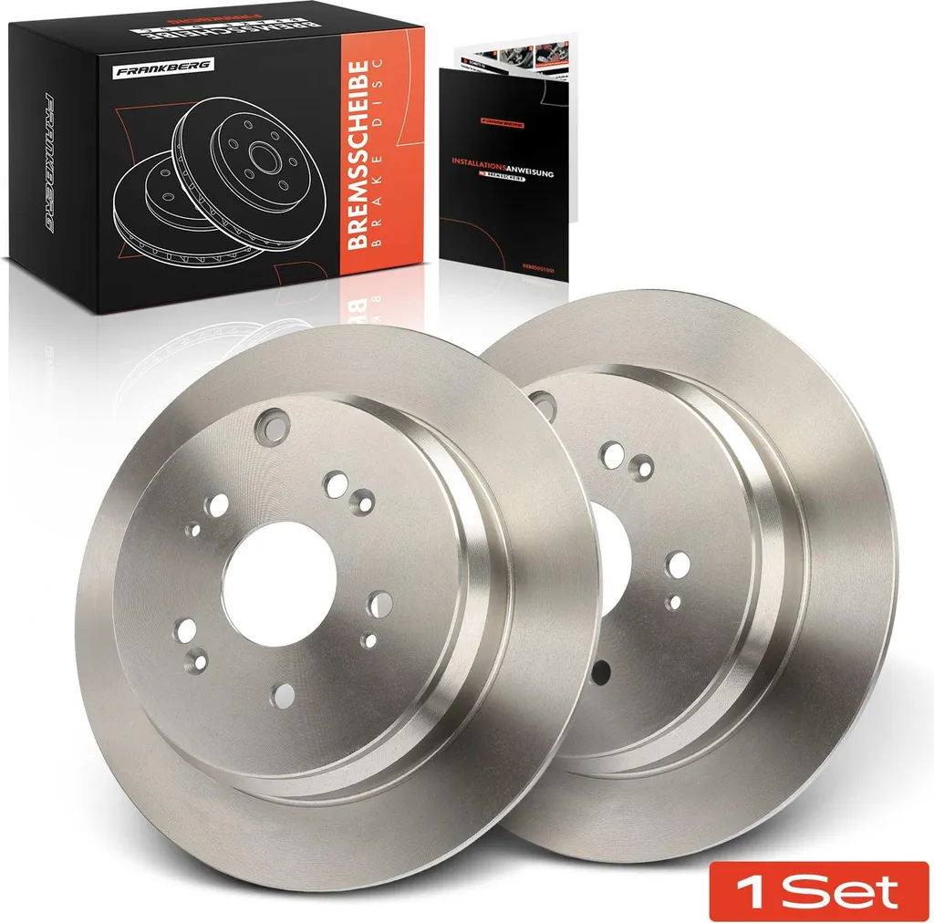 Disques de Frein Arrière Alliage Haute Résistance Honda CR-V II 2005-2007