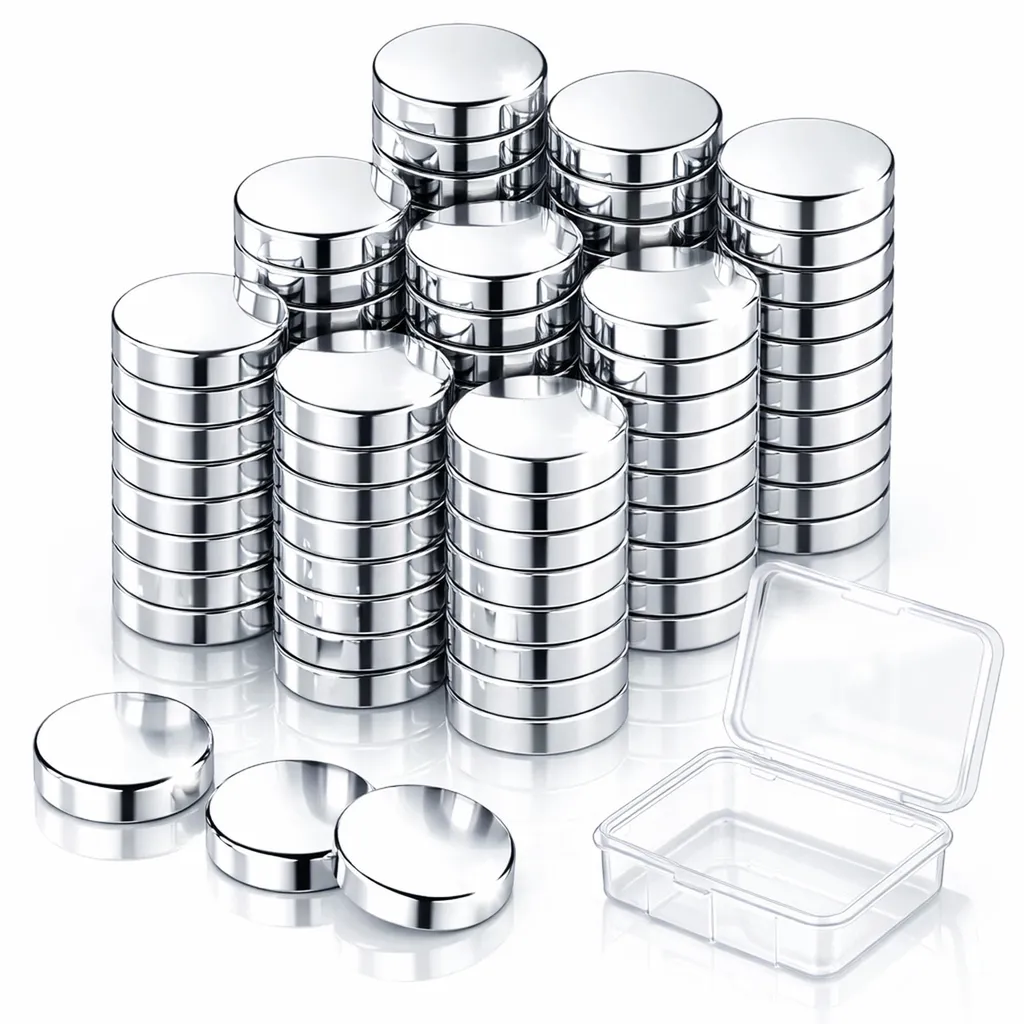 Aimants pour Tableau Blanc et Frigo - 100 Mini Disques Néodyme 8x2 mm