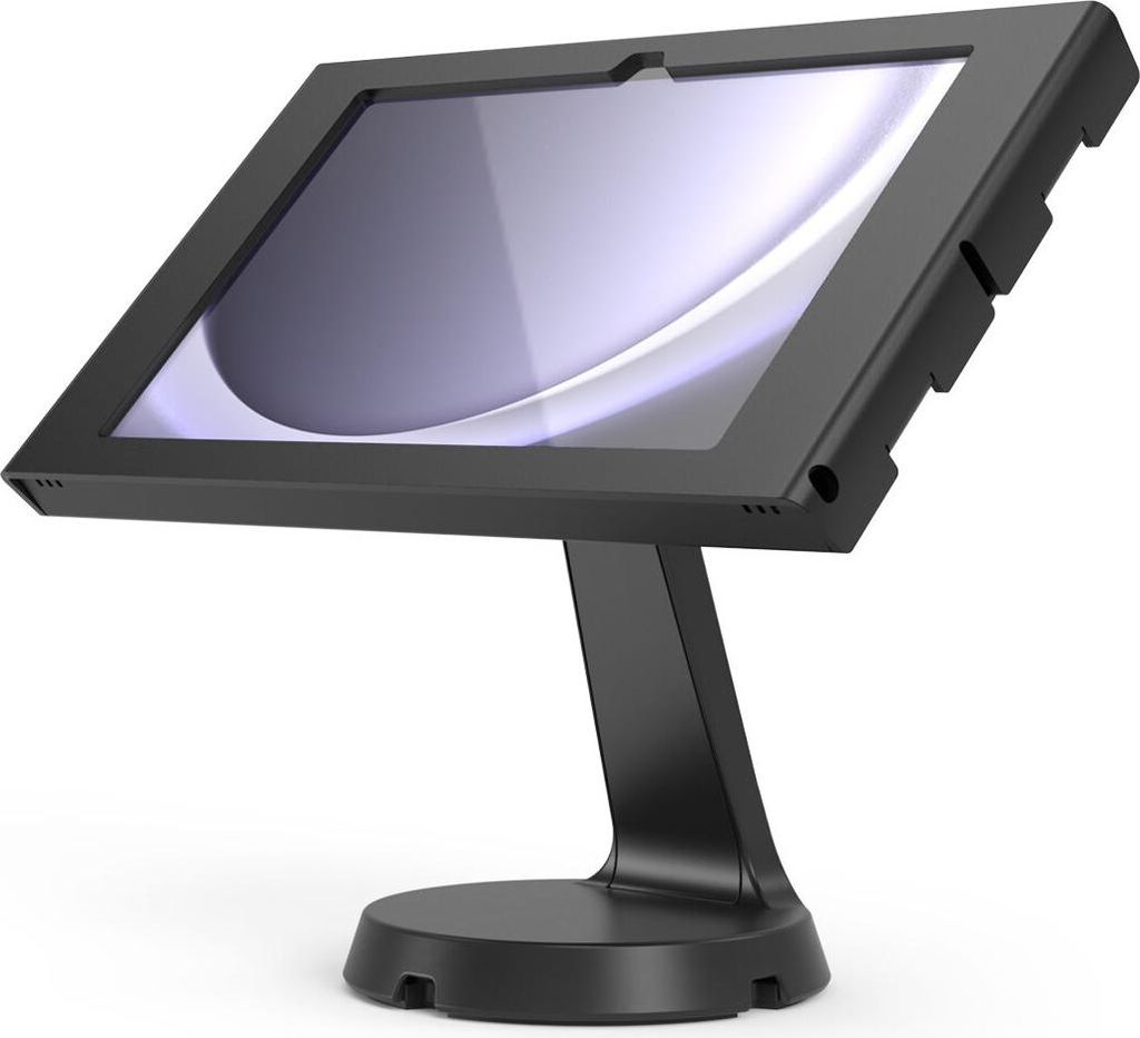 Compulocks Galaxy Tab A9+ Apex Enclosure Mast Counter Stand - Befestigungskit (Gehäuse, Aufstellung) - für Tablett - verriegelbar - Metall - Schw...