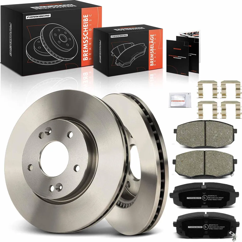 Solution Freinage Avant : Disques et Plaquettes Hyundai i30 Kia Cee'D ED