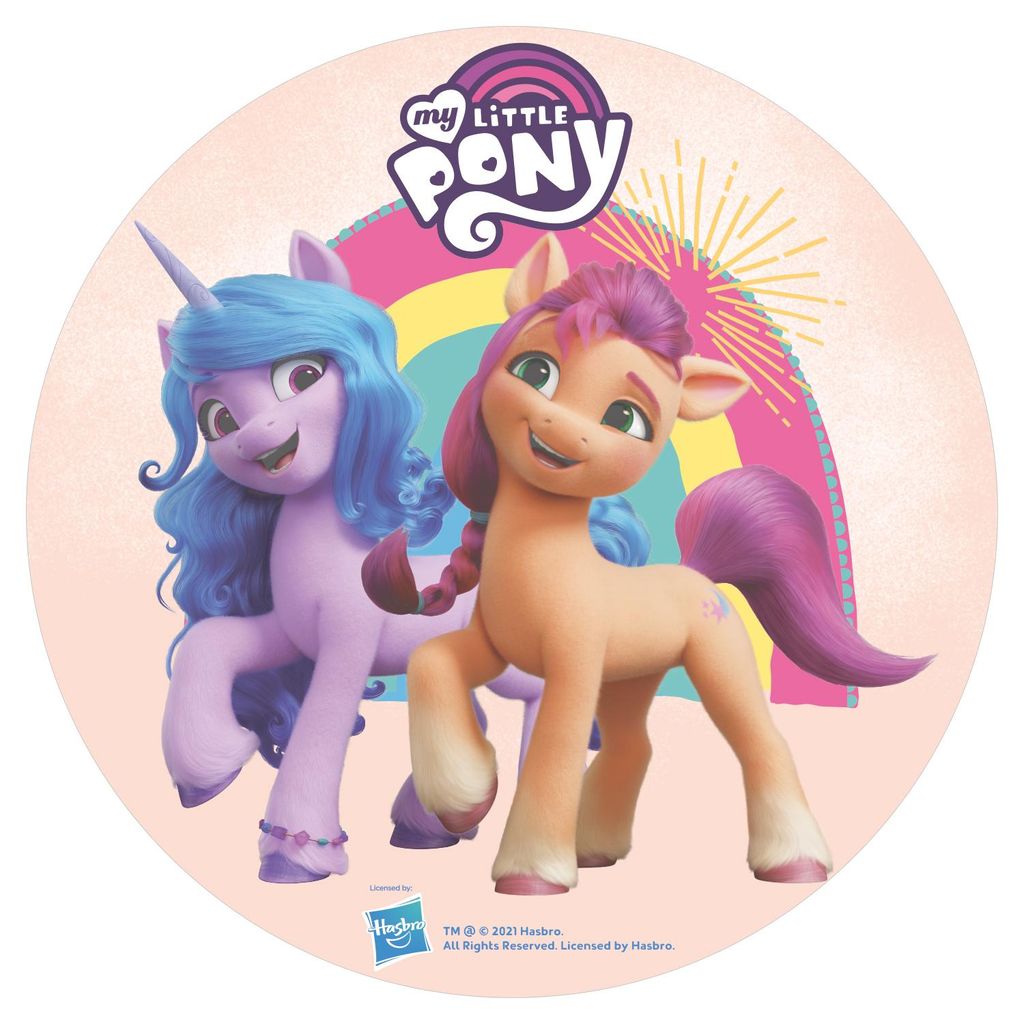 Dekora My Little Pony Film 2 : Essbarer Tortenaufleger 20cm Produktbild 