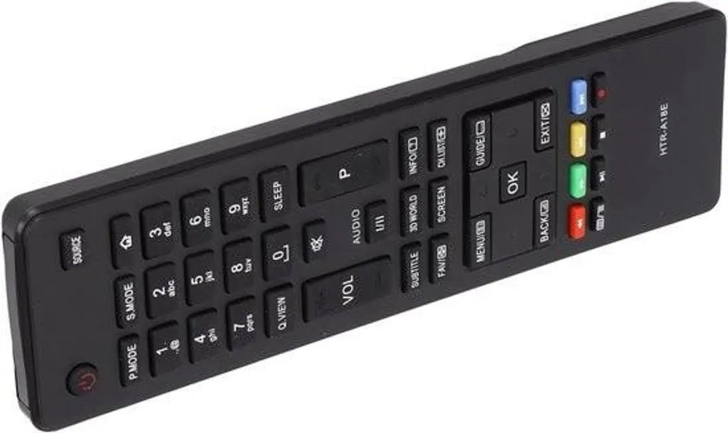 Télécommande de remplacement Haier LE22M600CF HTRA18E pour TV LCD - 9