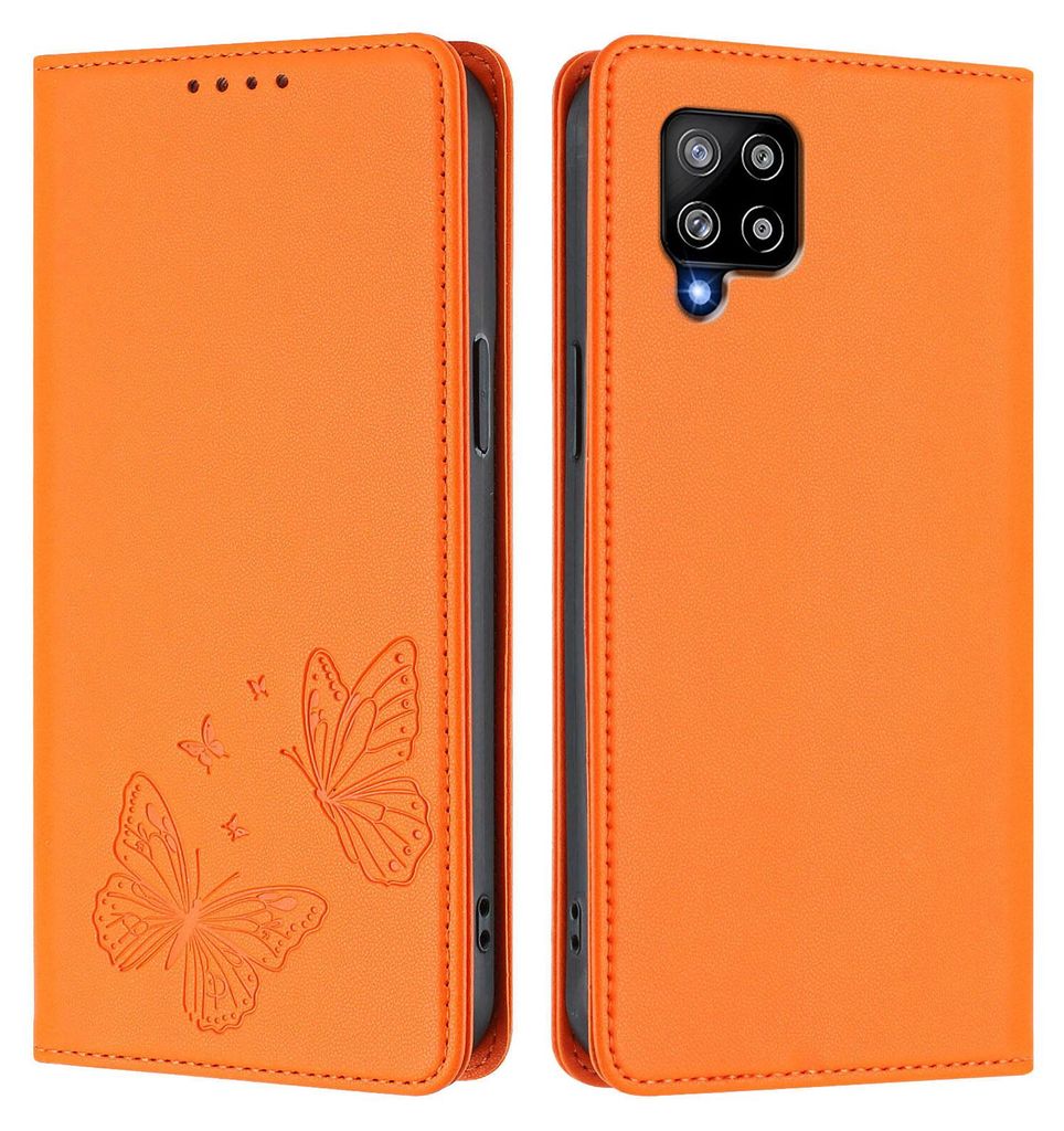 Étui en cuir pour Samsung Galaxy A42 5G, motif papillon en Image du produit 