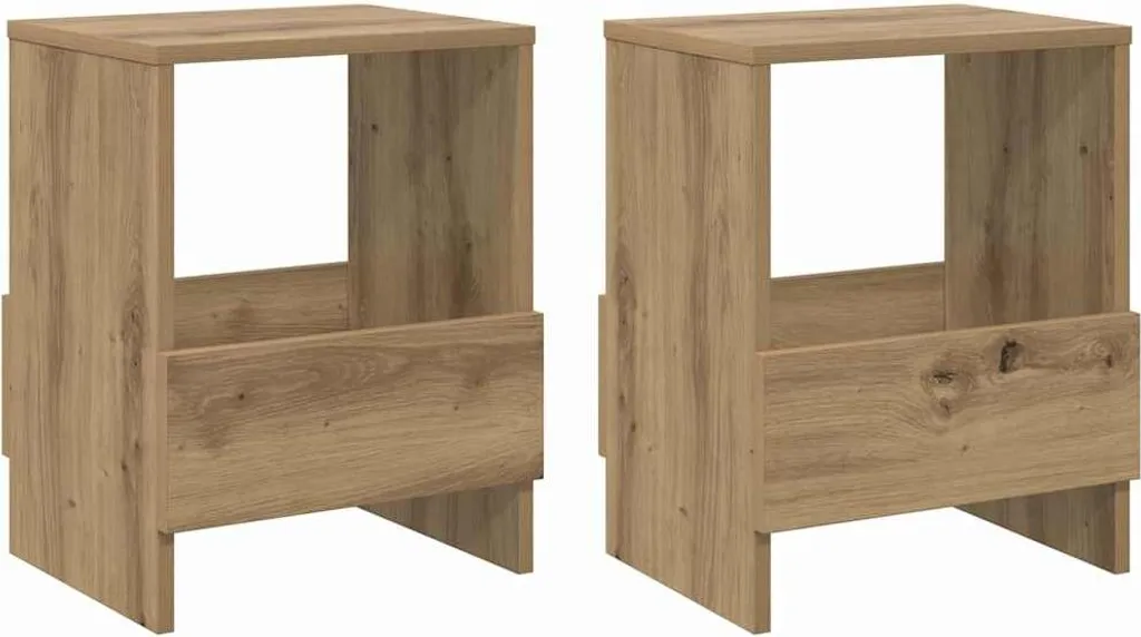 Set 2 Porta Riviste Moderni Rovere Artisan 35x30x45cm | Shop Online
