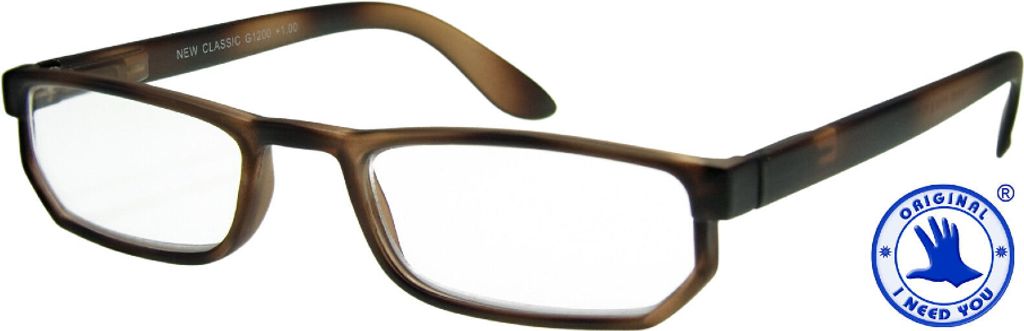 I NEED YOU CLASSIC G1200 havanna matt +2,00 dpt. Kunststoff
