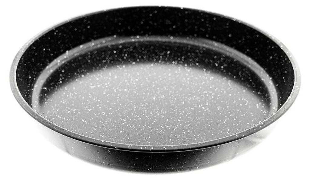 zestaw 3 granitowych blach do pieczenia w kolorze czarnym Zdjęcie produktu 