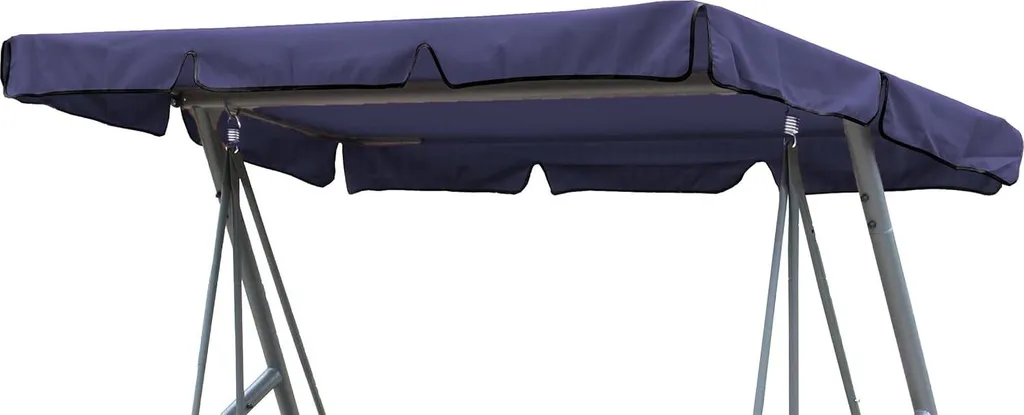 Toit solaire pour balançoire de jardin bâche de rechange imperméable