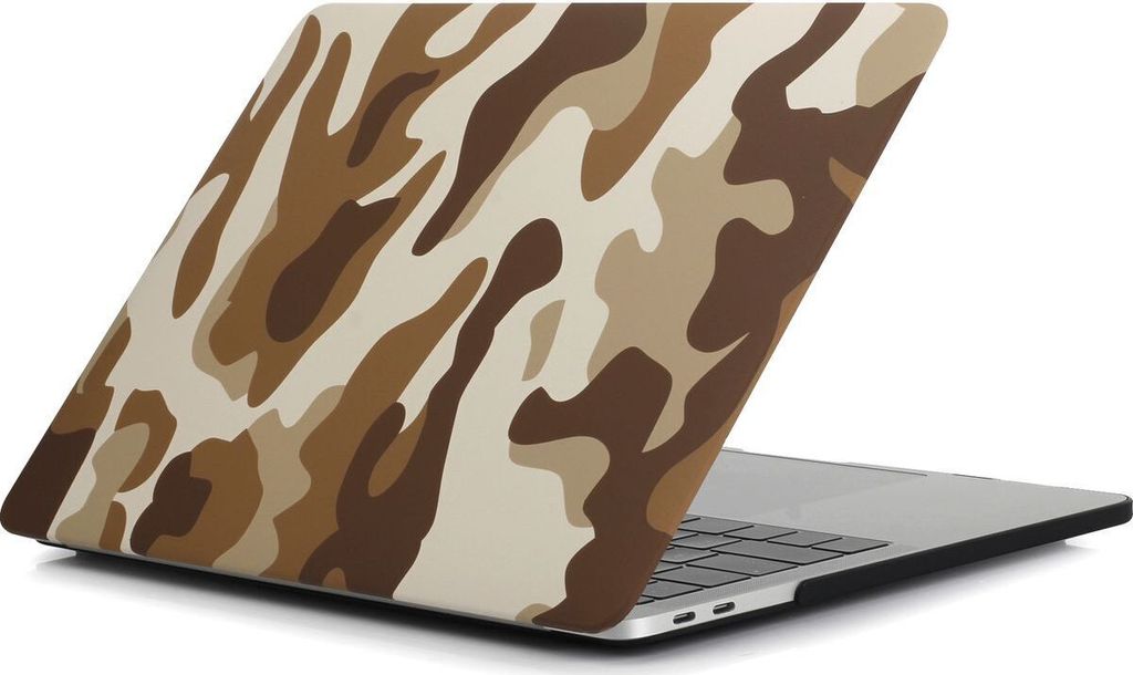 Mobigear Design MacBook Pro 16 Zoll (2019-2020) Hardcase Hülle MacBook Case - Desert Camauflage - Model A2141