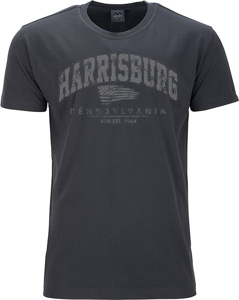 Übergrößen T-Shirt Harrisburg Grau AHORN SPORTSWEAR iron Produktbild 