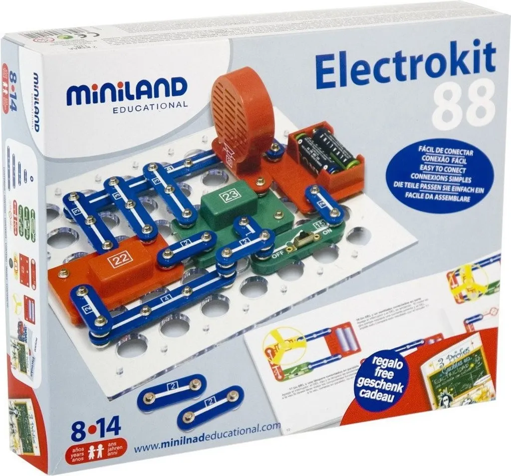 Kit de sciences Miniland Electrokit pour comprendre l'électricité facilement - 3