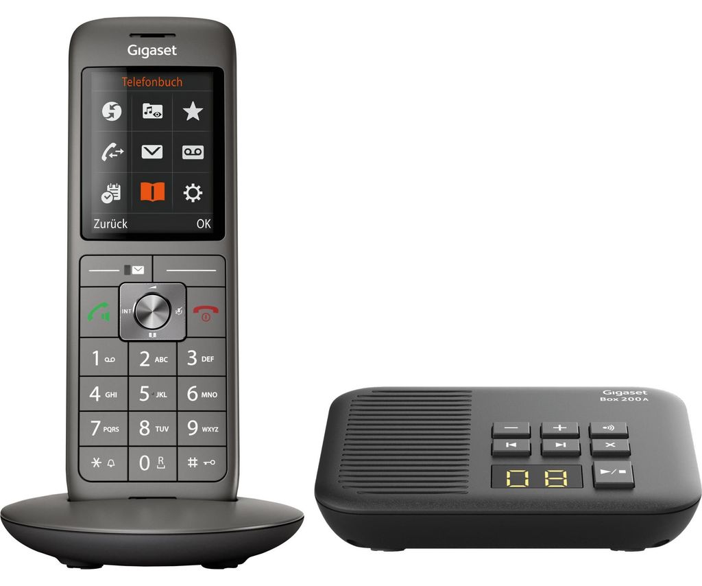 Gigaset S30852-H2824-B111 Gigaset CL660A mit Box 200 Productafbeelding 