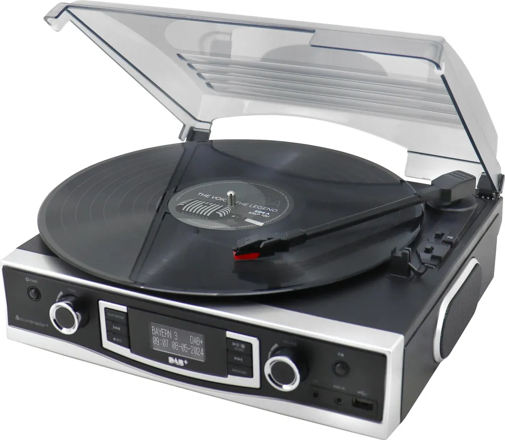 Comment Numériser des Vinyles ? Platine USB Soundmaster DAB+ Intégré - 3
