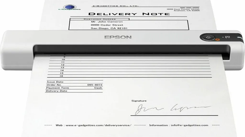 Scanner Portable Epson B11B252402 WorkForce ES-50 600 dpi USB 2.0
