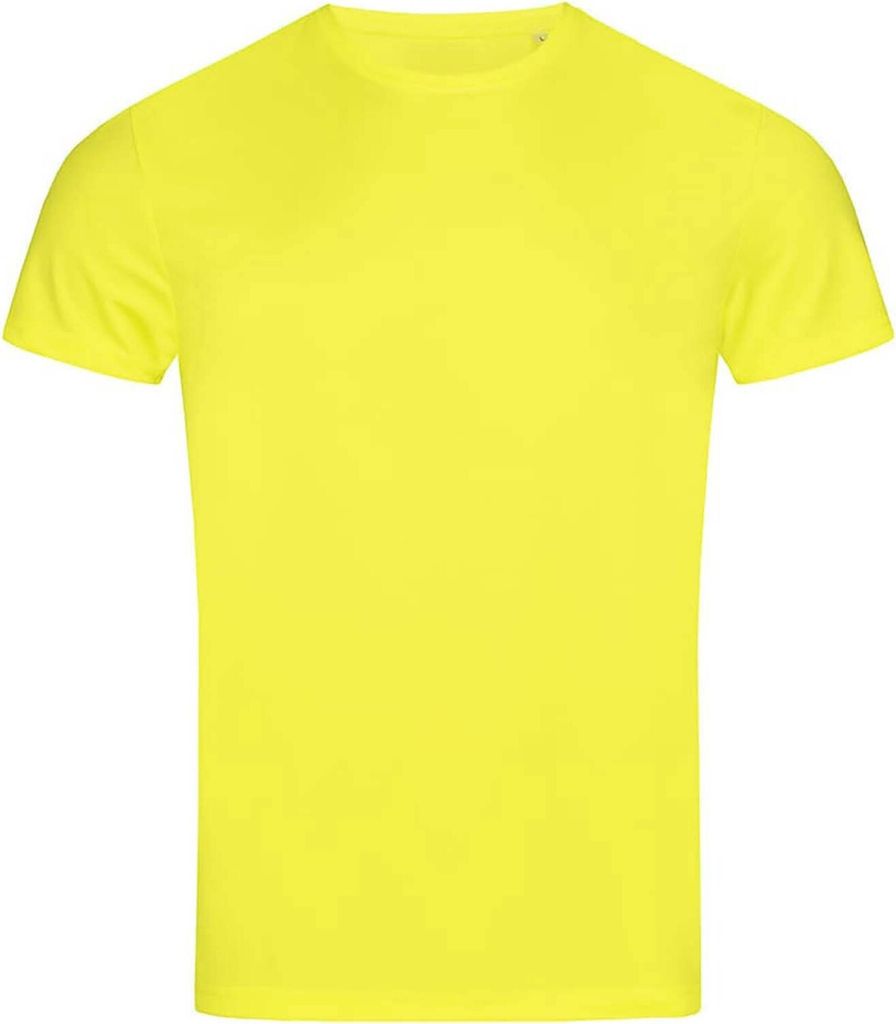 Stedman Herren Aktiver Sports Unterhemd AB332 (L) (Cyber Gelb)