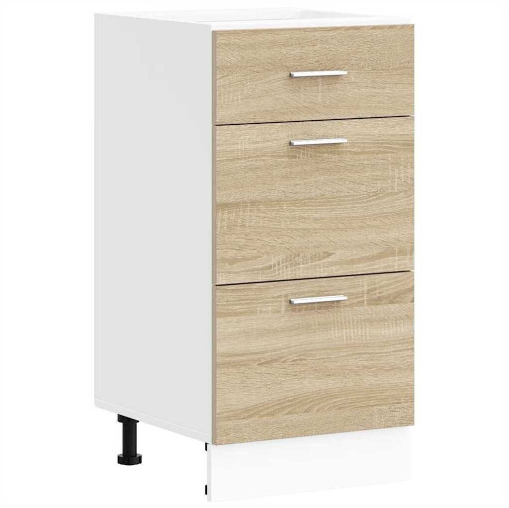 vidaXL Szafka dolna Lyon dąb sonoma 40x46x81,5 cm materiał Zdjęcie produktu 